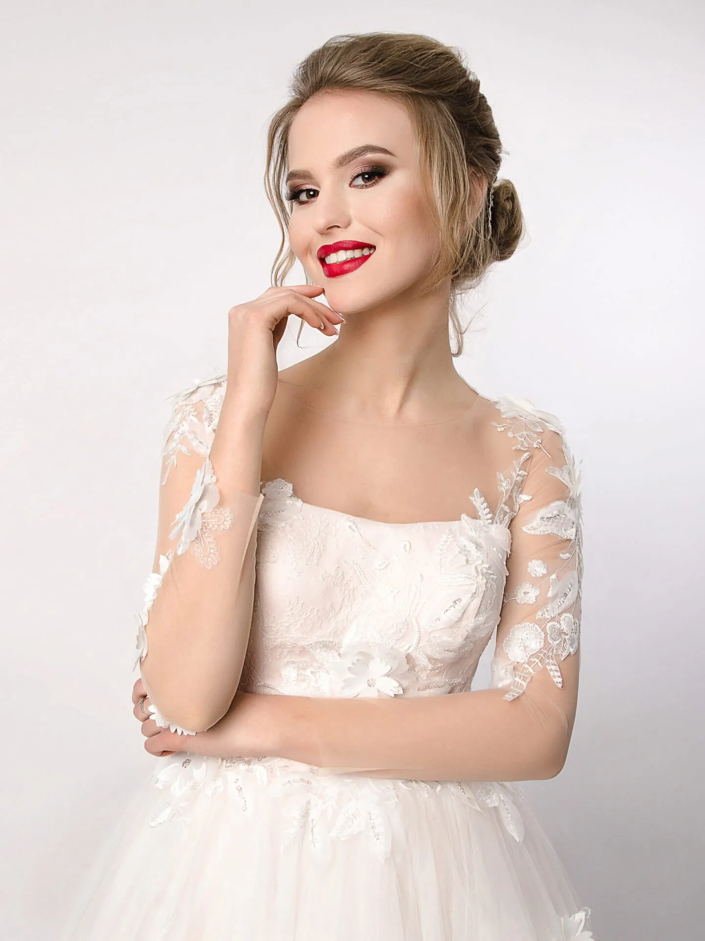 Bridal makeup and hairstyle by ABC Face